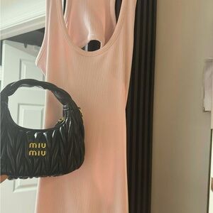 Open Back Pink Dress🌸